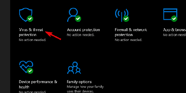 修复：无法更新windows10上的间谍软件防护