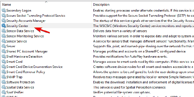 修复：无法更新windows10上的间谍软件防护