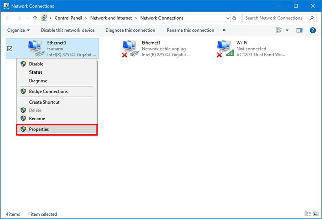 Win10系统网络适配器优先顺序的设置
