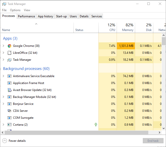 Win10专业版减少后台进程的技巧