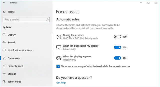 如何在windows10中使用Focus辅助