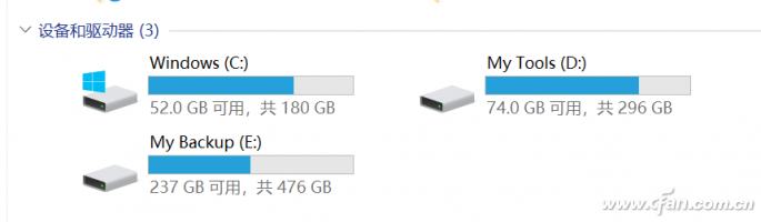 win10无损拆磁盘分区