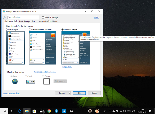 用Classic Start获取Win10经典“开始”菜单的技巧