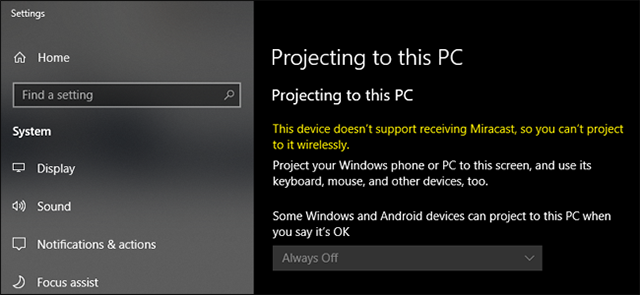 如何将windows10笔记本电脑用作无线监视器
