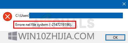 修复：打开Win10照片应用程序时文件系统错误-2147219196