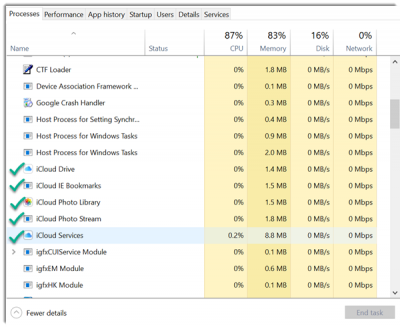 iCloud照片无法在windows10上下载或显示