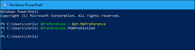 启用Win10 Defender的秘密Crapware阻止程序的技巧