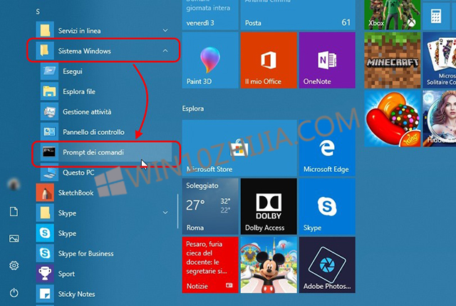 Win10专业版下打开命令提示符的多种技巧5.jpg