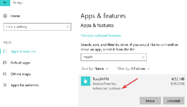 Win10官网_Win10下触摸VPN无法正常工作(图2)