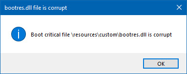 Win10系统下bootres.dll文件损坏怎么办？.jpg