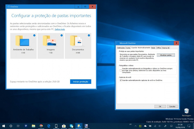 OneDrive已经同步并保护windows10主文件夹2.jpg