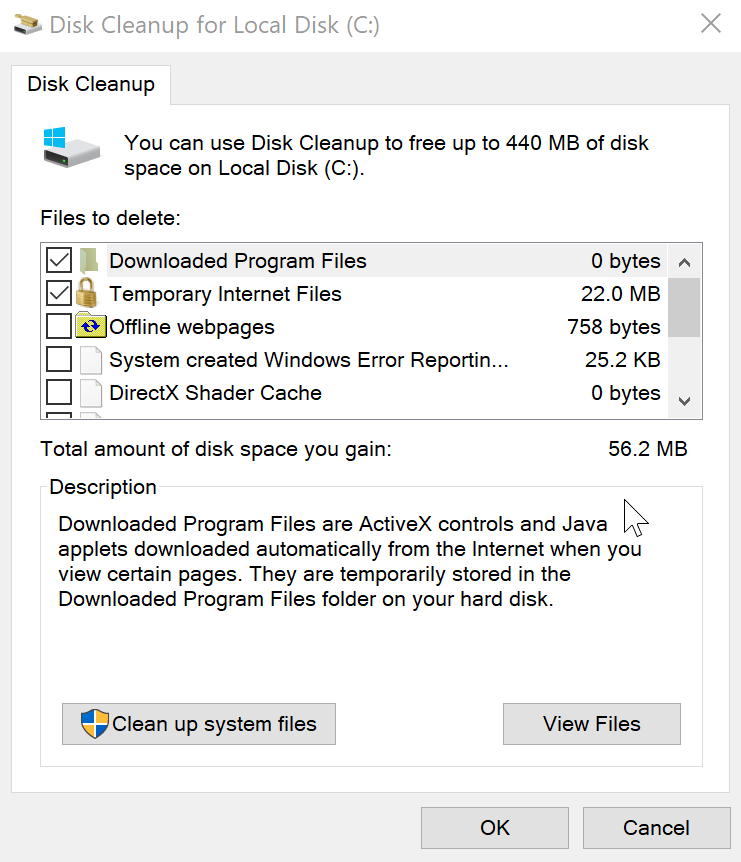 Win10专业版打开Internet临时文件的技巧4.png