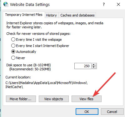 Win10专业版打开Internet临时文件的技巧3.png