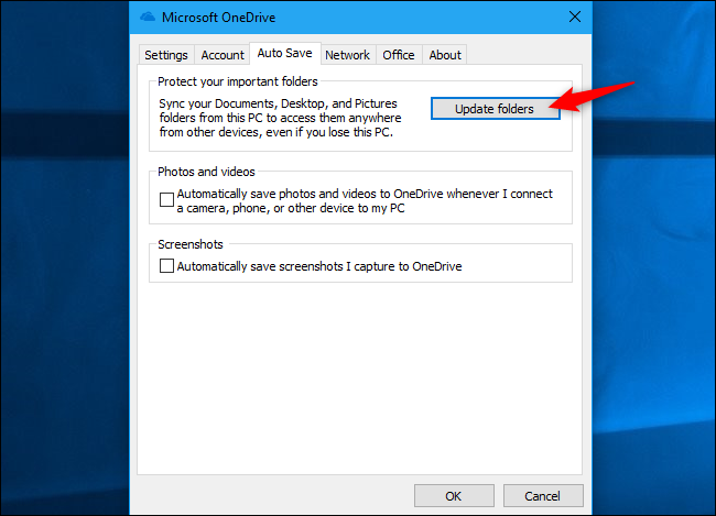Win10系统启用新的OneDrive文件夹保护的技巧