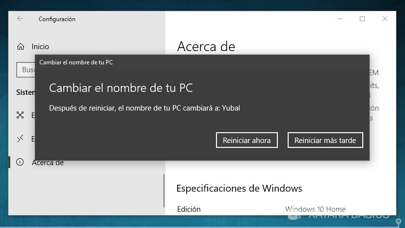 如何在Win10中查看和更改PC的名称