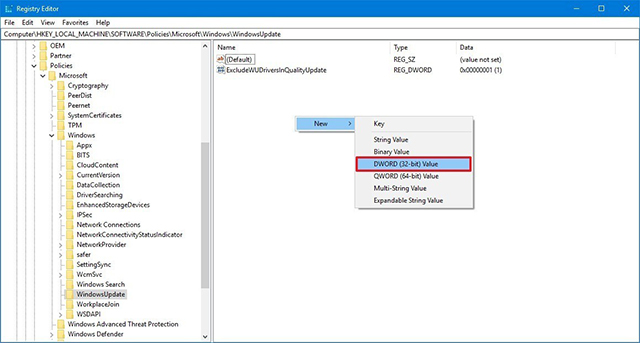 用Registry停止Win10 Update驱动更新的技巧2.jpg