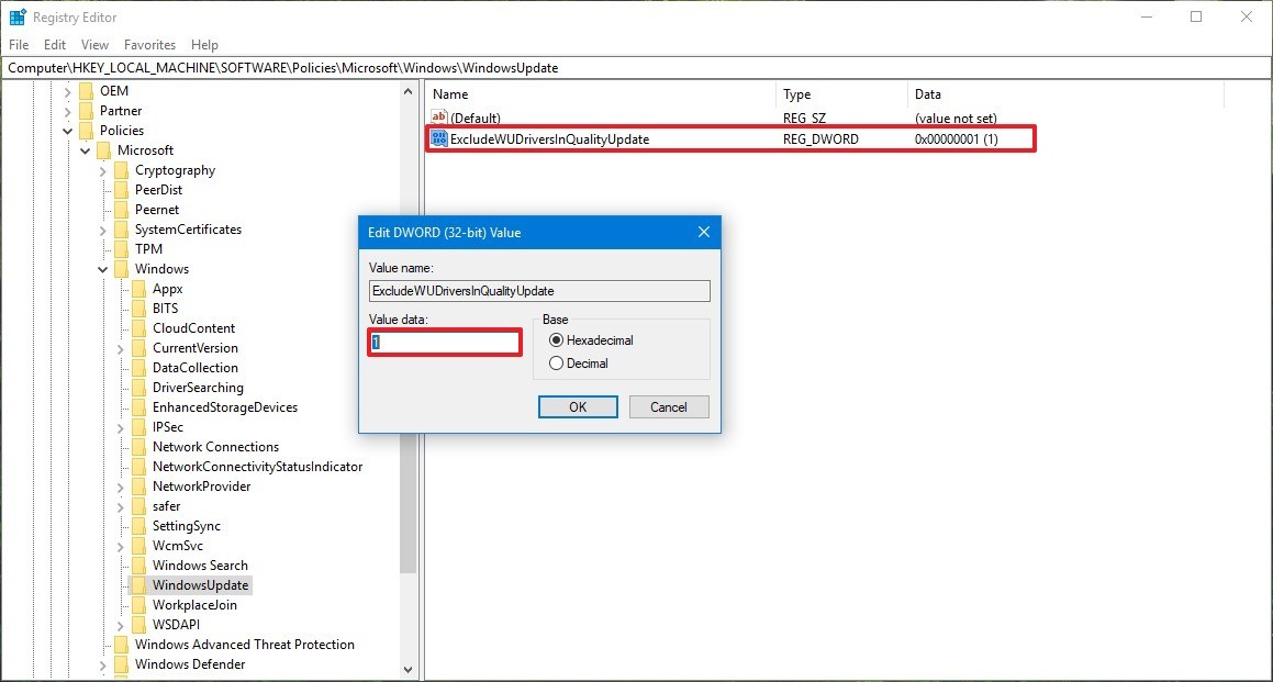 用Registry停止Win10 Update驱动更新的技巧3.jpg