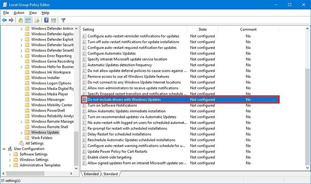 Win10专业版禁止驱动自动更新的技巧1.jpg