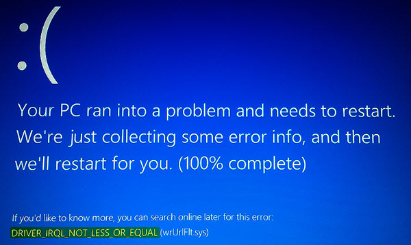 Win10下DRIVER_IRQL_NOT_LESS_OR_EQUAL停止错误1.jpg