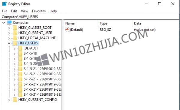 Win10系统下编辑其他用户注册表的技巧.jpg