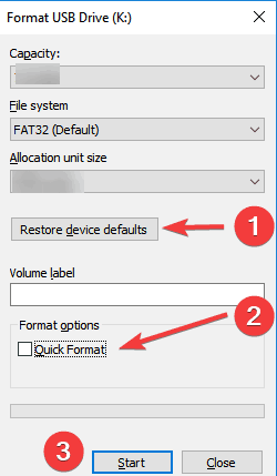 Win10系统修复金士顿笔式驱动器的技巧