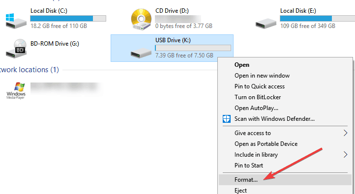 Win10系统修复金士顿笔式驱动器的技巧