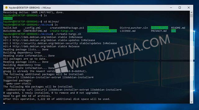windows10拥有平台独有的 Linux 发行版 — WLinux.jpg