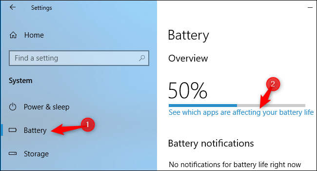 Win10系统如何查看流程的电源使用详细信息