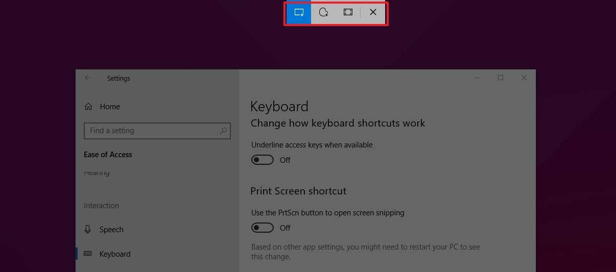 Win10 1809下如何使用Snip和Sketch获取屏幕截图2.jpg