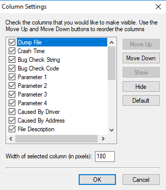 Win10系统下如何使用BlueScreenView ？5.png