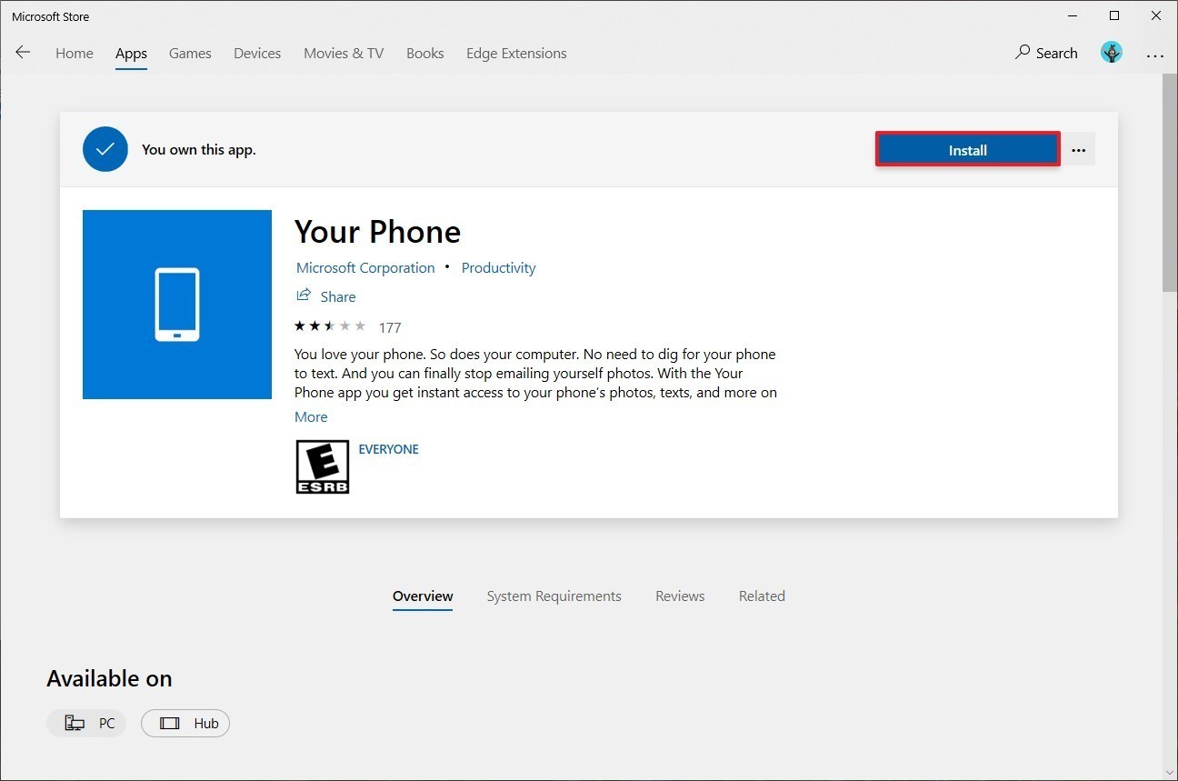 Win10系统下如何卸载Your Phone应用程序2.jpg