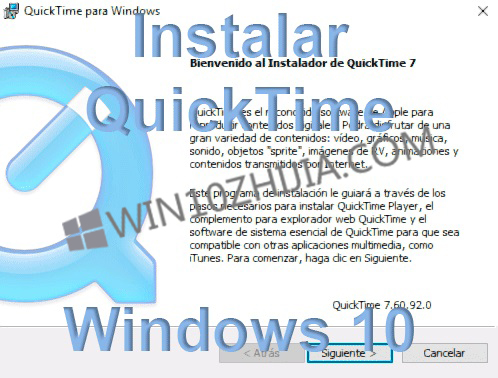 Win10系统下QuickTime图文安装教程