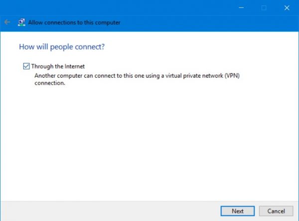 Win10系统下如何免费创建公共VPN服务器(图4)