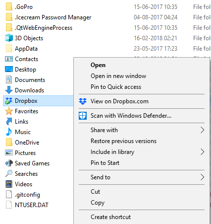 Win10系统下运行多个Dropbox帐户的技巧