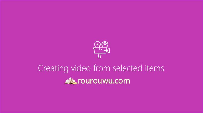 用于制作照片幻灯片的Win10应用程序
