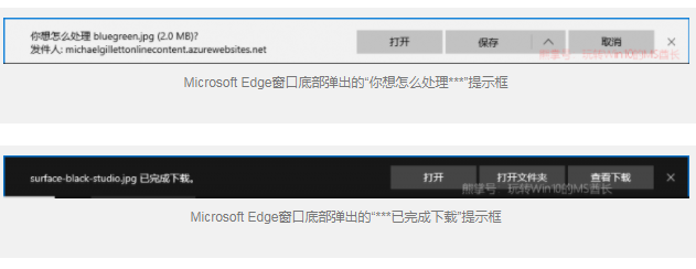Win10专业版关闭edge浏览器下载完成提示框的技巧1.png