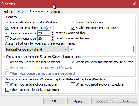 windows10：Chameleon Folder如何管理文件夹菜单-5