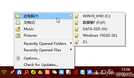windows10：Chameleon Folder如何管理文件夹菜单-1