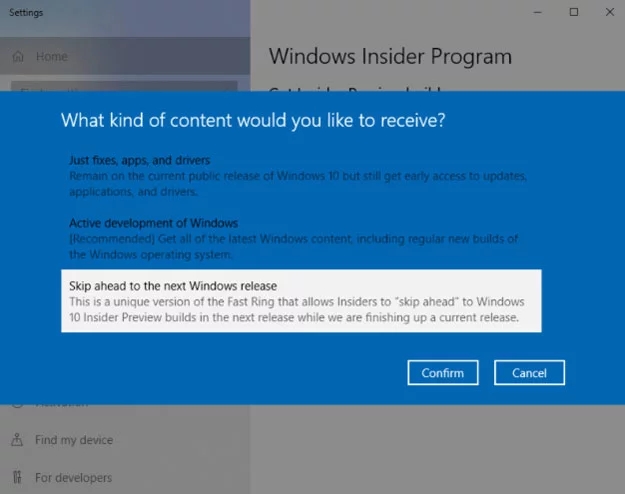 使用注册表跳到Windows 10 19H2更新的技巧.jpg