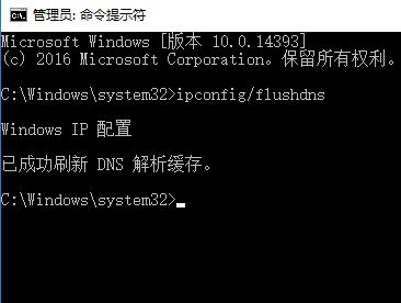 win10刷新不了dns解析缓存