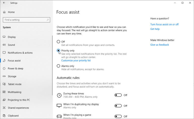 Windows 10专业版如何管理通知？5.jpg