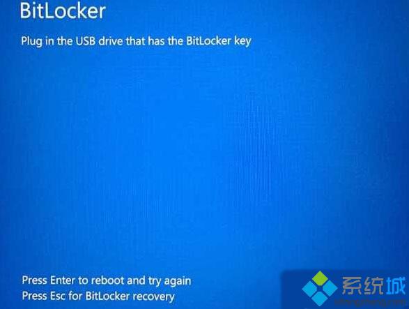 解锁BitLocker加密的win10系统的方法