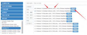 msdn中下载Win10镜像文件6