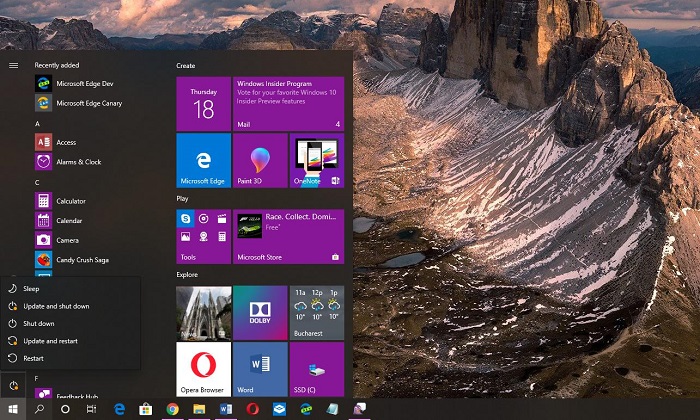Win10 1903正式版开始菜单将引入单独应用程序2.jpg