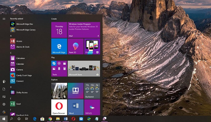 Win10 1903正式版开始菜单将引入单独应用程序1.jpg