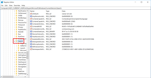 Win10禁用bing搜索的方法