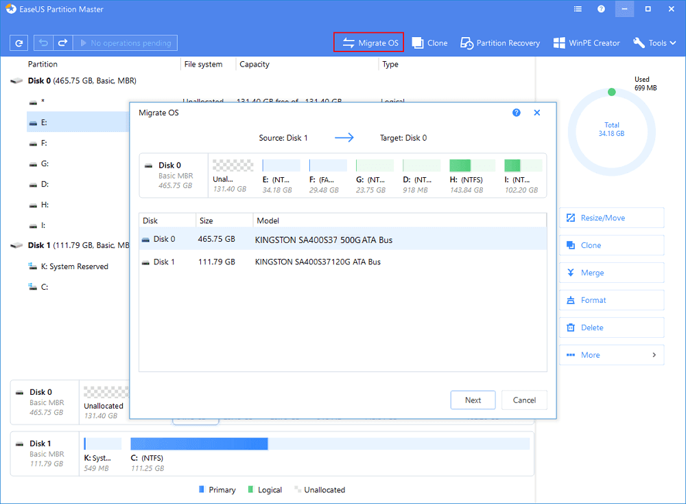 将win10系统迁移新硬盘HDD / SSD该如何操作？