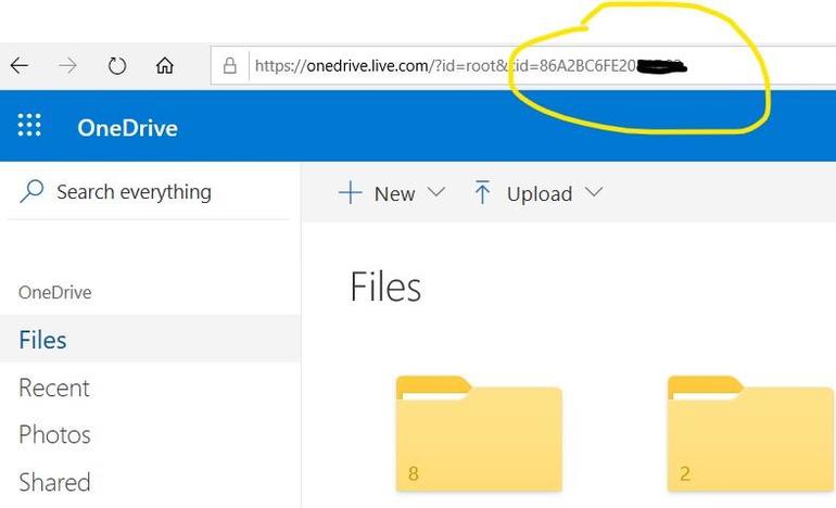 为OneDrive分配驱动器号