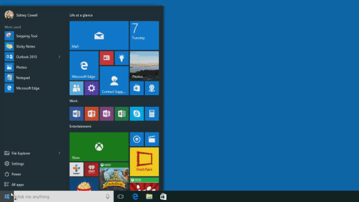 Win10开始菜单使用方法