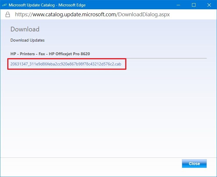 Win10使用Windows更新安装打印机驱动